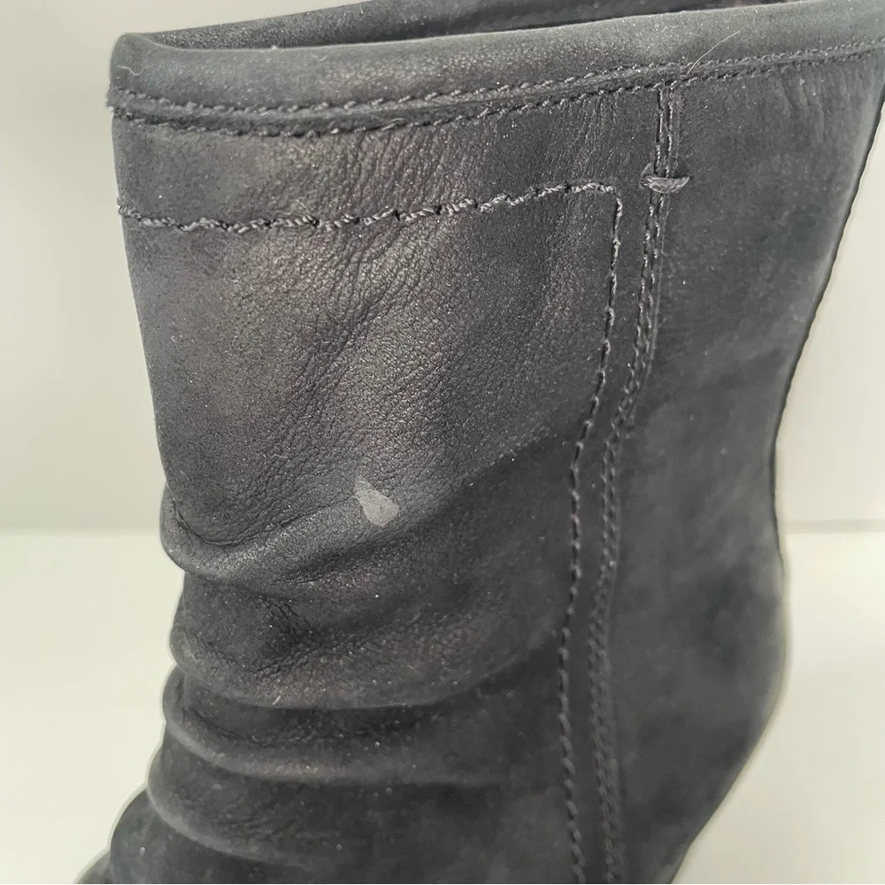 Rockport Natashya Slouch Black Suede Boots